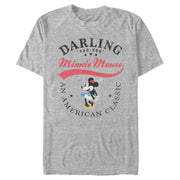 Men's Mickey & Friends Minnie Mouse Darling Yoo Hoo  Adult T-Shirt