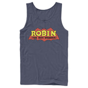 Men's Batman Logo Robin Boy Wonder  Adult Tank Top