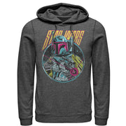 Men's Star Wars Boba Fett Blaster  Adult Pull Over Hoodie