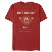 Men's Marvel Loki Miss Minutes Check In  Adult T-Shirt