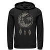 Men's Lost Gods Moon Dream Catcher  Adult Pull Over Hoodie