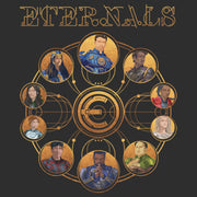 Men's Marvel Eternals Circular Gold  Adult T-Shirt