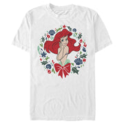 Men's The Little Mermaid The Little Mermaid Ariel Wreath  Adult T-Shirt