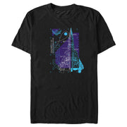 Men's Lightyear XL-01 Spaceship Blueprints  Adult T-Shirt