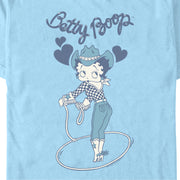 Men's Betty Boop Cowgirl Betty  Adult T-Shirt