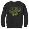 Men's Lost Gods St. Patrick's Day Let the Shenanigans Begin  Adult Sweatshirt