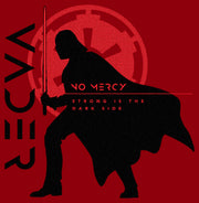 Men's Star Wars: Obi-Wan Kenobi Darth Vader No Mercy Silhouette  Adult T-Shirt