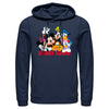 Men's Mickey & Friends Disney Squad Group Shot  Adult Pull Over Hoodie