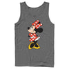 Men's Mickey & Friends Smiling Minnie Mouse Portrait  Adult Tank Top