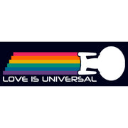 Men's Star Trek: The Next Generation Enterprise Love is Universal  Adult T-Shirt