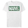 Men's Marvel St. Patrick's Day Green Marvel Logo  Adult T-Shirt