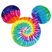 Men's Mickey & Friends Rainbow Tie-Dye Mickey Mouse Logo  Adult Sweatshirt