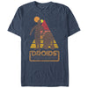 Men's Star Wars Retro Droids  Adult T-Shirt