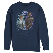 Men's Marvel Eternals Sprite and Kingo Duo  Adult Sweatshirt