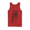 Men's Star Wars: The Rise of Skywalker First Order Sith Trooper  Adult Tank Top