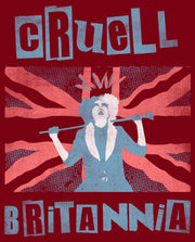 Men's Cruella Cruell Britannia  Adult T-Shirt