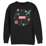 Men's Marvel Solar System Logo  Adult Sweatshirt