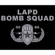 Men's LAPD Bomb Squad Logo  Adult T-Shirt