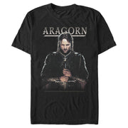 Men's The Lord of the Rings Fellowship of the Ring Aragorn Sword  Adult T-Shirt