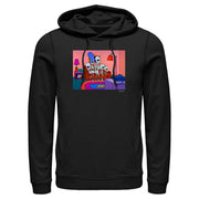 Men's The Simpsons Skeleton Intro  Adult Pull Over Hoodie