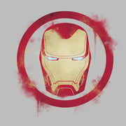 Men's Marvel Avengers: Endgame Smudged Iron Man  Adult T-Shirt