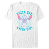 Men's Lilo & Stitch Pizza Day Every Day Stitch  Adult T-Shirt