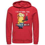 Men's Despicable Me Minion Wi-Fi  Adult Pull Over Hoodie