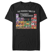 Men's Transformers Periodic Table of Transformers  Adult T-Shirt