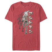 Men's Marvel Ant-Man Kanji Characters  Adult T-Shirt