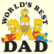 Men's The Simpsons Homer World's Best Dad  Adult T-Shirt