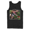 Men's Jurassic Park Velociraptor Scene  Adult Tank Top