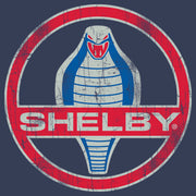 Men's Shelby Cobra Vintage Logo  Adult Tank Top