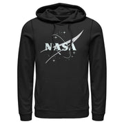 Men's NASA Minimal Logo  Adult Pull Over Hoodie