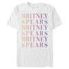 Men's Britney Spears Name Stack  Adult T-Shirt