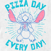 Men's Lilo & Stitch Pizza Day Every Day Stitch  Adult T-Shirt