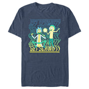 Men's Rick And Morty Get Schwifty Dance  Adult T-Shirt