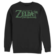 Men's Nintendo Legend of Zelda Link's Awakening Palm Logo  Adult Sweatshirt