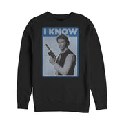 Women's Star Wars Han Solo Quote I Know  Adult Sweatshirt