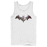 Men's Batman Logo Geometric Wing  Adult Tank Top