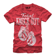 Women's CHIN UP Total Knockout  Adult Boyfriend Tee