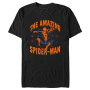 Men's Marvel Halloween The Amazing Spider-Man Web  Adult T-Shirt