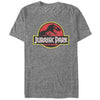 Men's Jurassic Park T Rex Logo  Adult T-Shirt