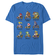 Men's Nintendo Mario Kart Cast  Adult T-Shirt