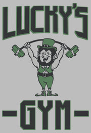 Men's Lost Gods St. Patrick's Day Lucky's Gym  Adult T-Shirt