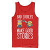 Men's Despicable Me Minion Bad Choices  Adult Tank Top