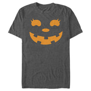 Men's CHIN UP Halloween Jack o' Lantern Face  Adult T-Shirt