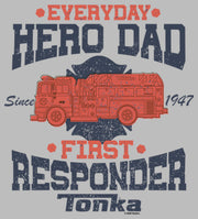 Men's Tonka First Responder Hero Dad  Adult T-Shirt