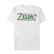 Men's Nintendo Legend of Zelda Link's Awakening Palm Logo  Adult T-Shirt