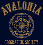 Men's Strange World Avalonia Geographic Society  Adult Pull Over Hoodie