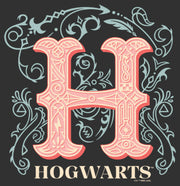 Men's Harry Potter Decorative Hogwarts Symbol  Adult T-Shirt